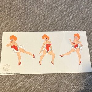 Hanna-Barbera Red Hot Riding Hood Artist Cel